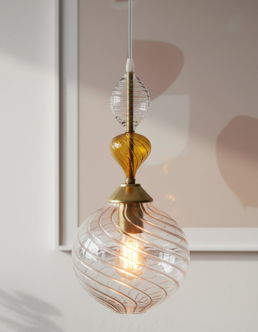 Bedroom Pendant Lights - Les Trois Pyramides