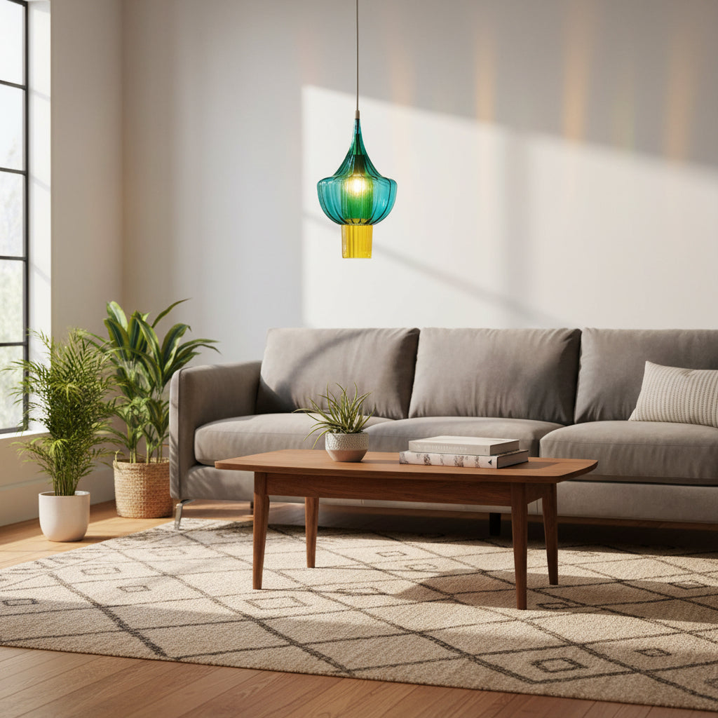 Ceiling Light Fixture - Les Trois Pyramide