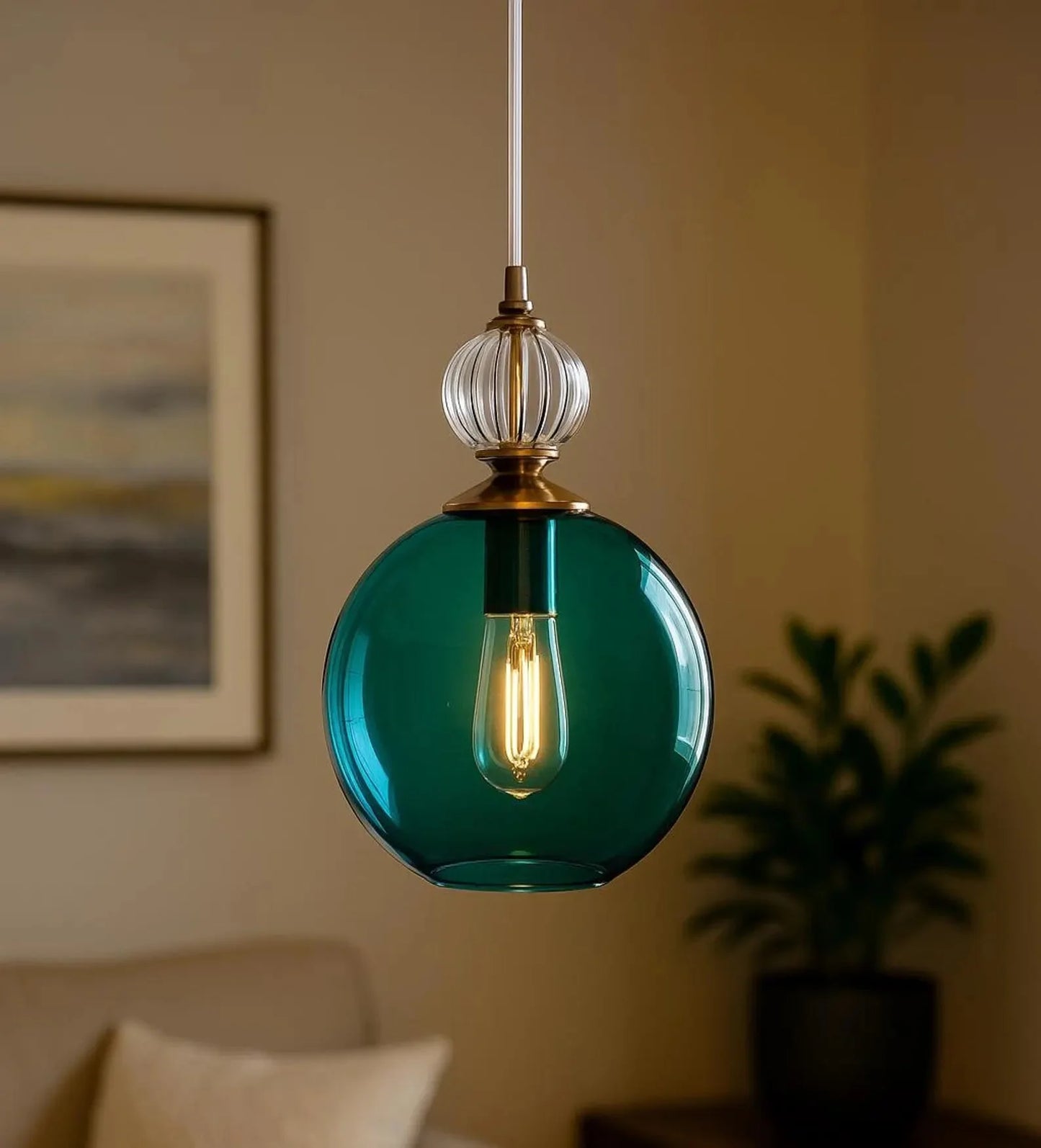 Pendant Light for Art Deco Lighting - Les Trois Pyramides