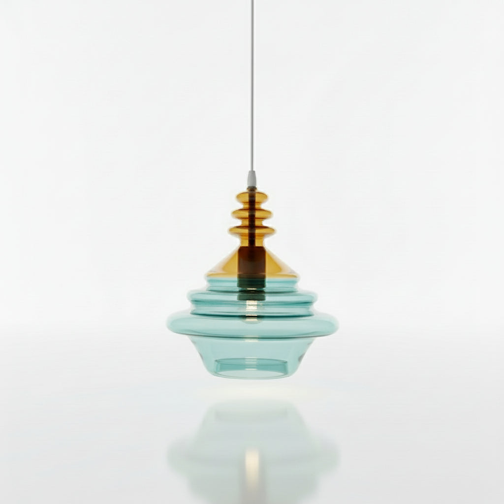 Handcrafted Light Pendant for Kitchen Decor | Les Trois Pyramides