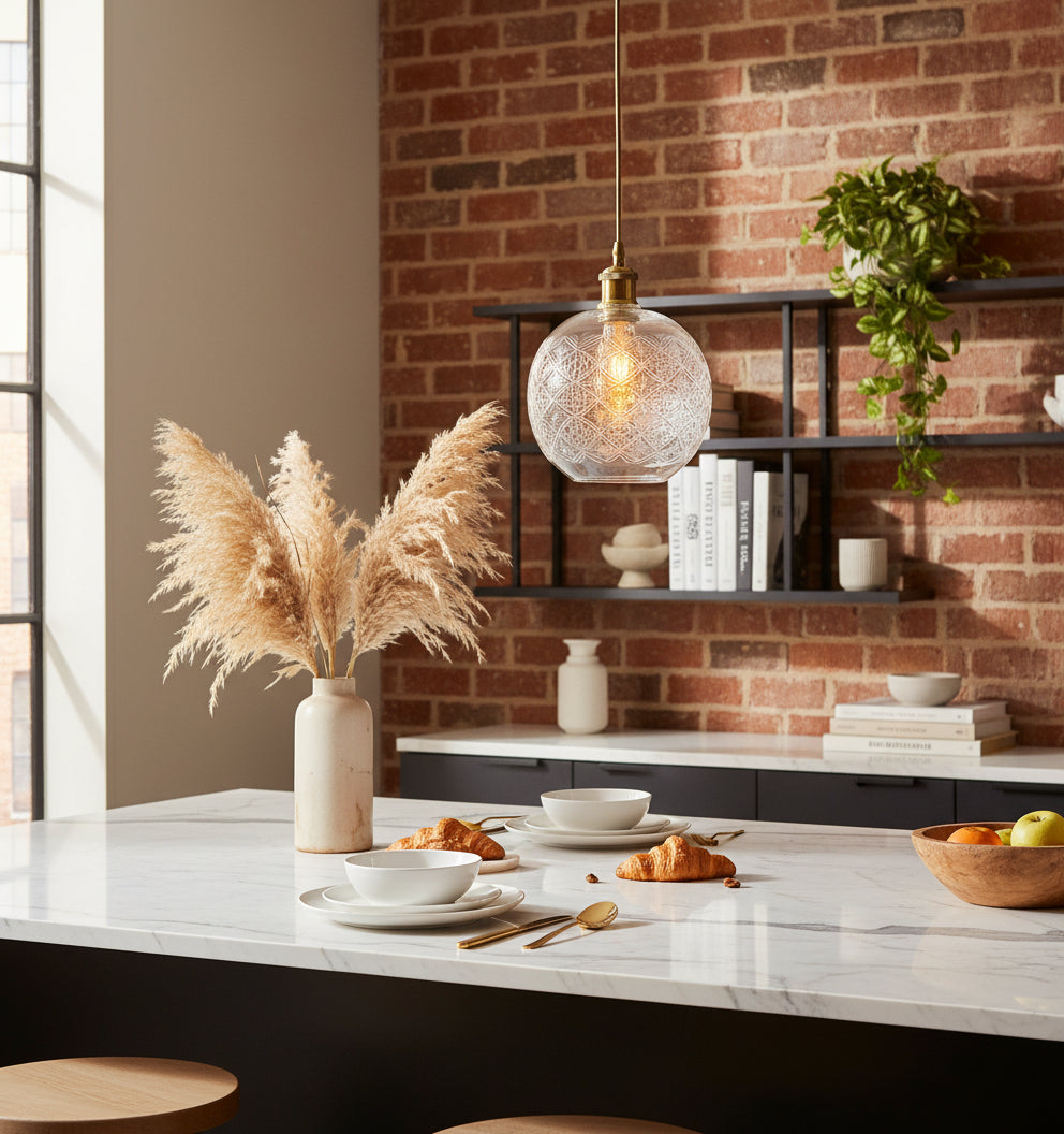 Industrial Pendant Light - Les Trois Pyramides