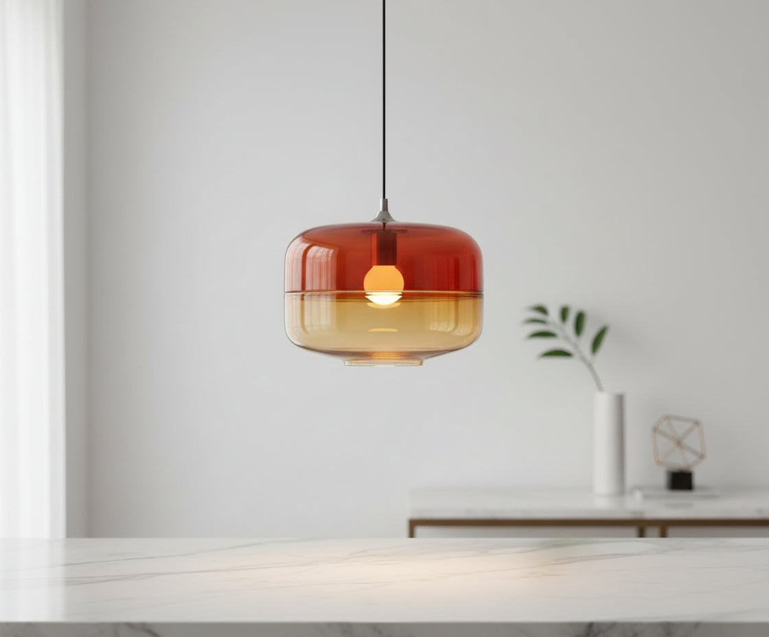 Pendant Light for Kitchen Island - Les Trois Pyramides 