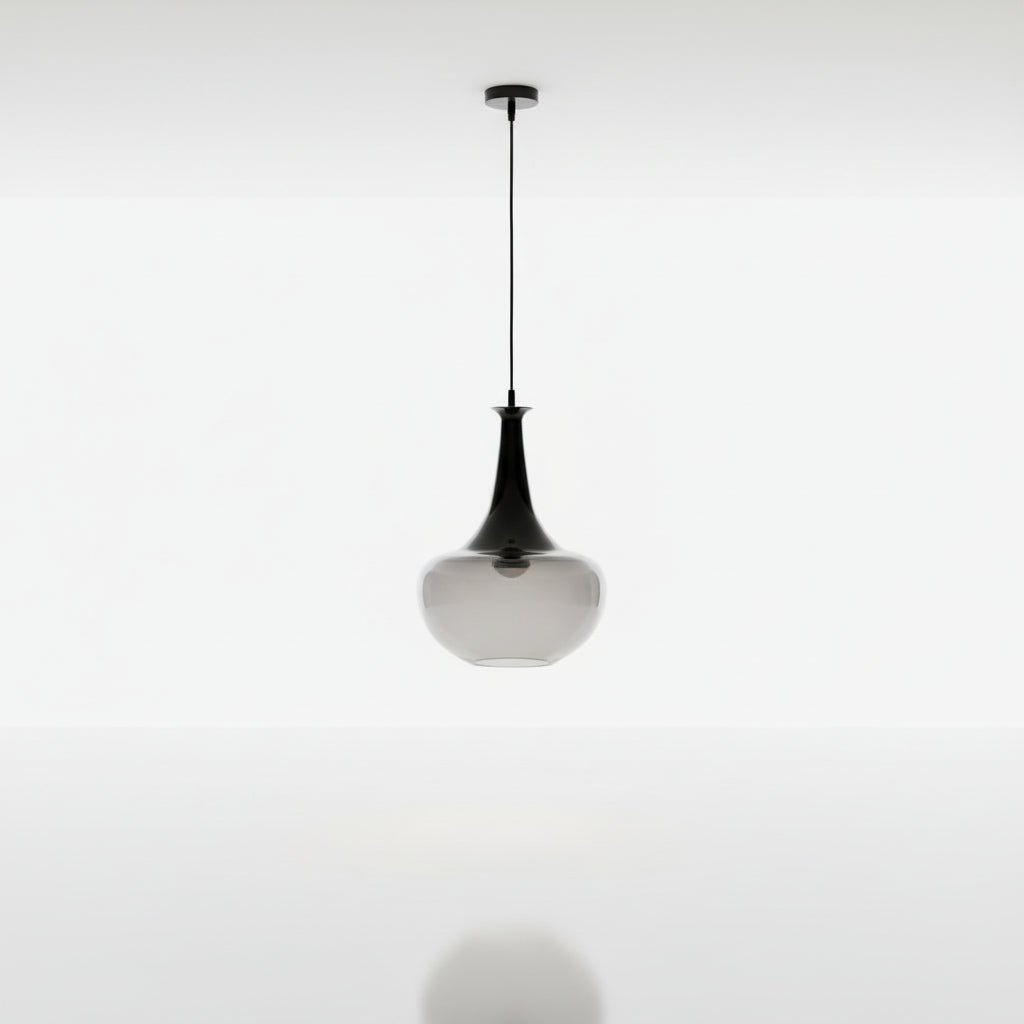Smoky Glass Pendant Light – Hand-Blown Modern Glass Lighting