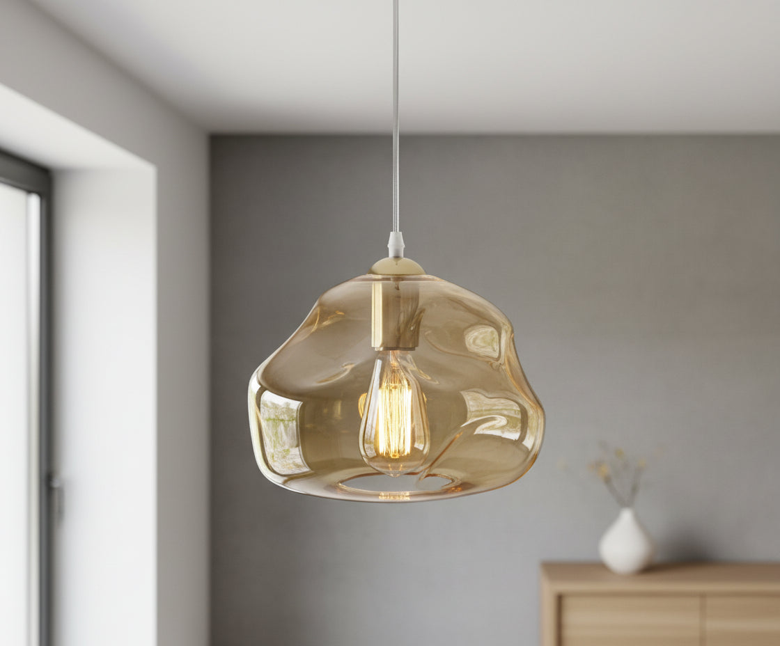 Stone Light Pendant - Les Trois Pyramides