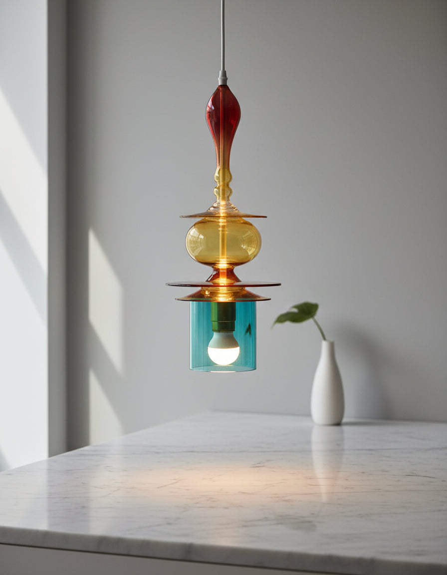 Tropical style Kitchen Island Pendant Light - Les Trois Pyramides